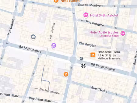 vente commerce paris 75009 130m²