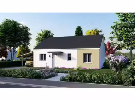 terrain avec maison neuve à vendre