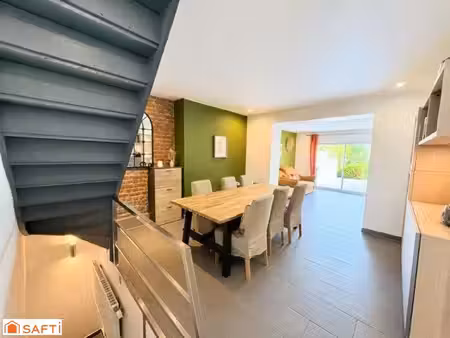 jolie maison rénovée – aulnoy-lez-valenciennes avec jardin / 3 chambres