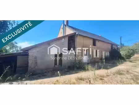 ancienne fermette avec dépendances-4000m2-source