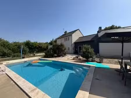 vente maison piscine à simplé (53360) : à vendre piscine / 151m² simplé