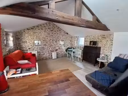 location maison meublé à treize-vents (85590) : à louer meublé / 35m² treize-vents