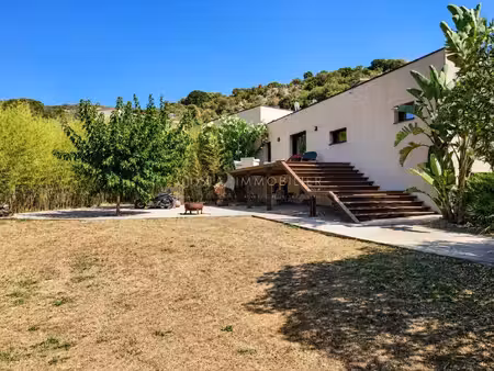 villa d'architecte t5 terrain piscinable albitreccia