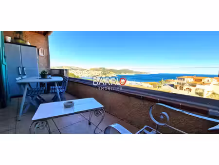 maison à banyuls-sur-mer  terrasse vue mer  jardin  garage