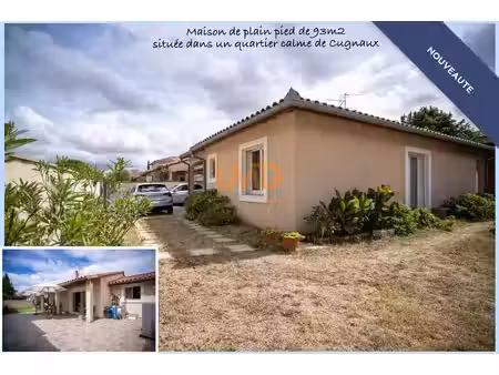 maison de plain pied de 93 28m2 à cugnaux