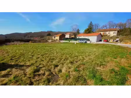 vente terrain 537m2 panossas 38460 - 150000 € - surface privée