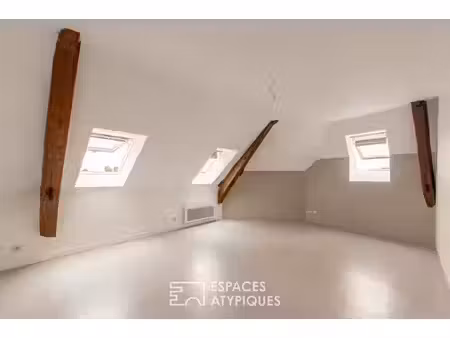 appartement entre ciel  toits et loire en coeur de ville