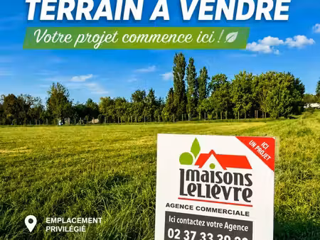 terrain à bâtir de 467 m² à morancez (28)