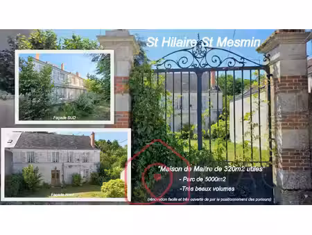 vente maison 7 pièces 233 m² saint-hilaire-saint-mesmin (45160)