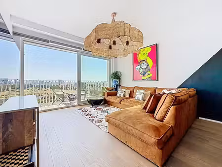 appartement à vendre avec garage et terrasse   evere (vbe59240)