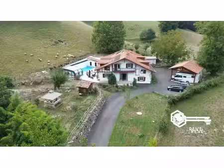 ferme basque rénovée avec piscine à 10 min d'hasparren