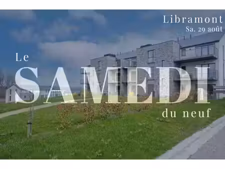 29 08 - samedi du neuf - appartement neuf à libramont peb a