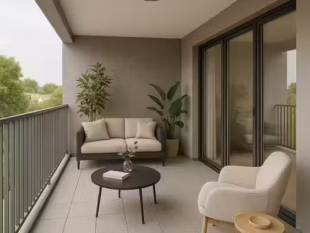 vente appartement 2 pièces 65 m² terville (57180)