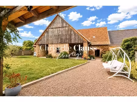 grange rénovée avec prestations de qualité - 165 m² - terrain de 10a53ca