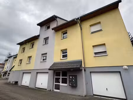 appartement 4 pièces avec balcon et garage à eschau