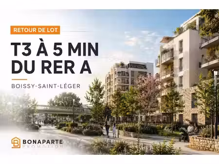 vente appartement 3 pièces 60 m² à boissy-saint-leger (94470)  249 000 €