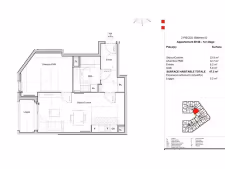 location appartement 2 pièces 47 m² à sucy-en-brie (94370)  1 012 €