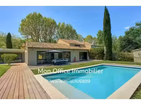 référence : 6889-vcl. - contemporaine élégante - jardin clos et arboré avec piscine - proc