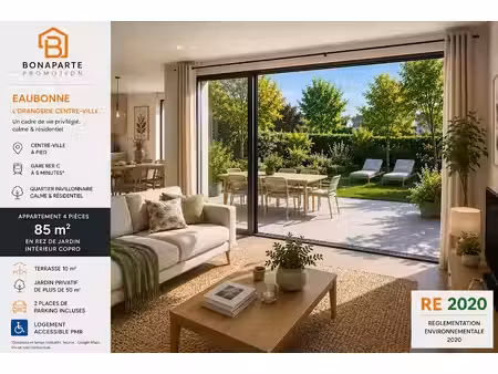 vente appartement 4 pièces 85 m² à eaubonne (95600)  429 000 €