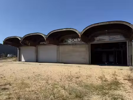 local professionnel avec hangar 280 m² – bureaux – terrain clos – brioude