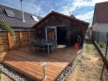 maison rénovée avec jardin et terrasse – huttenheim