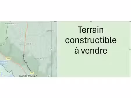 terrain à vendre