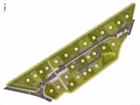 vente terrain 375 m² à missy (14210)  56 000 €