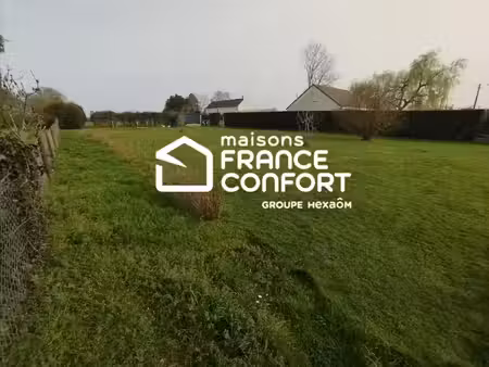 vente terrain 921 m² à crouay (14400)  65 000 €