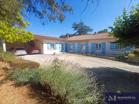 maison individuelle sur sous sol avec grand terrain