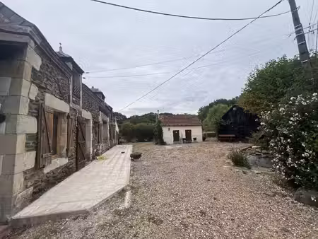maison de campagne : longère rénovée au calme  à proximité d