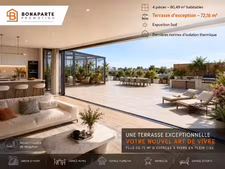 vente appartement 3 pièces 156 m² pontoise (95300)