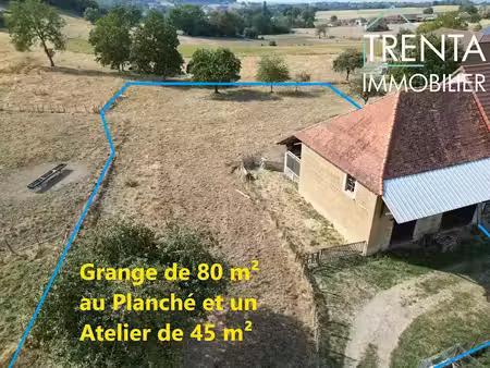 vente terrain à batir 2362 m² à les abrets (38490)  120 000 €