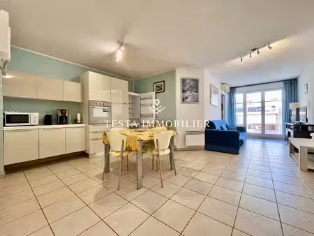 menton centre - 2 pieces 46 m2 - terrasse 7 m2 (garage en su