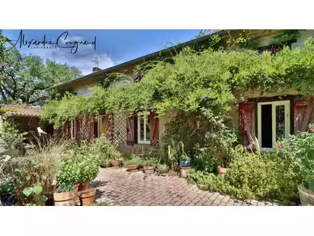soual (81) — corps de ferme 187 m²  6 chambres  dépendances 440 m²  terrain 9 800 m²