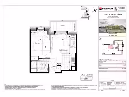 location appartement 2 pièces 43 m² à eragny sur oise (95610)  921 €