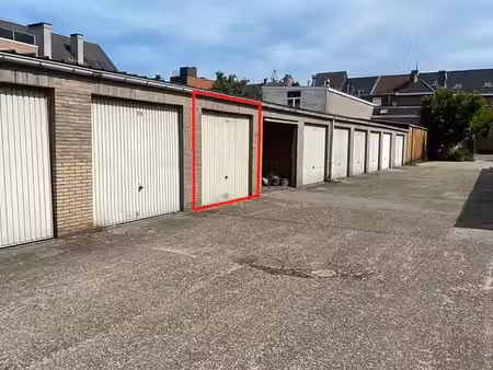 garagebox in centrum van herentals