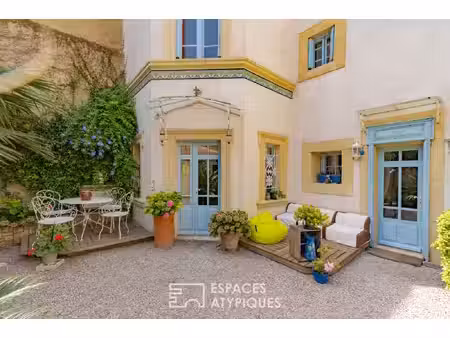 maison bourgeoise revisitée à luc sur orbieu