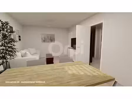 appartement 2 pièces avec balcon et box à vendre centre ville de vernouillet