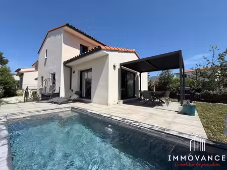 maison contemporaire 4 chambres avec piscine
