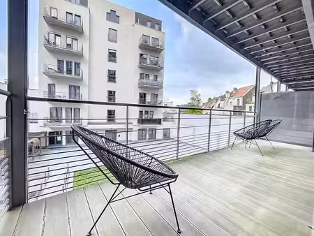 arts- loi - madou - appartement neuf 2 chambres meublé avec