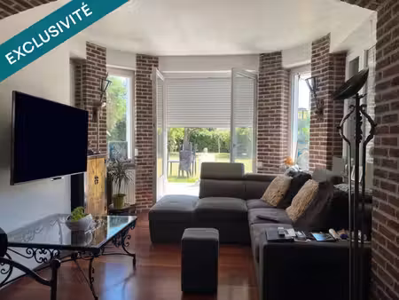 appartement t3 de standing de 115 m² en plain pied avec terrasse et jardin privatif