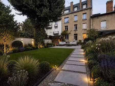 demeure bourgeoise beaux-arts avec jardin nancy