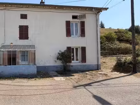à vendre - maison mitoyenne 132 m2 à rénover - 64 999€