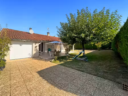 maison plain pied avec piscine.