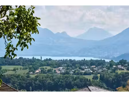 terrain argonay viabilise vue lac
