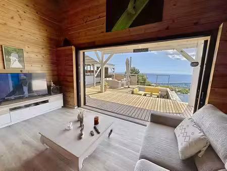 maison récente avec dépendance et vue mer exceptionnelle