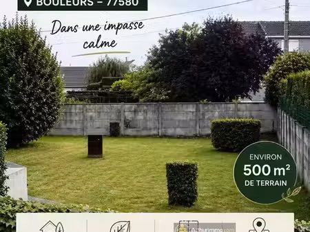 vente terrain 434 m2 à bouleurs