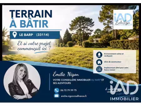 terrain à bâtir à le barp (33114)