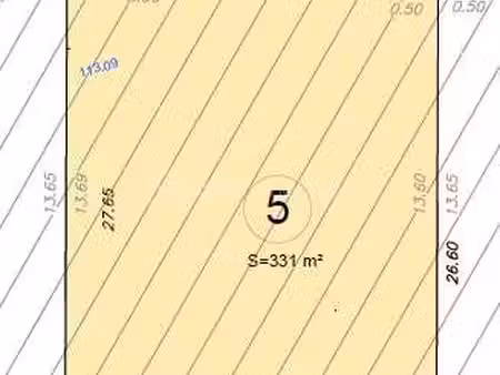 terrain de 331 m² à machault
