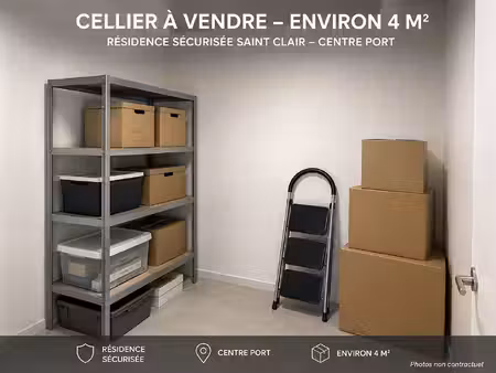 cellier résidence saint claire en centre port 1 pièce(s)